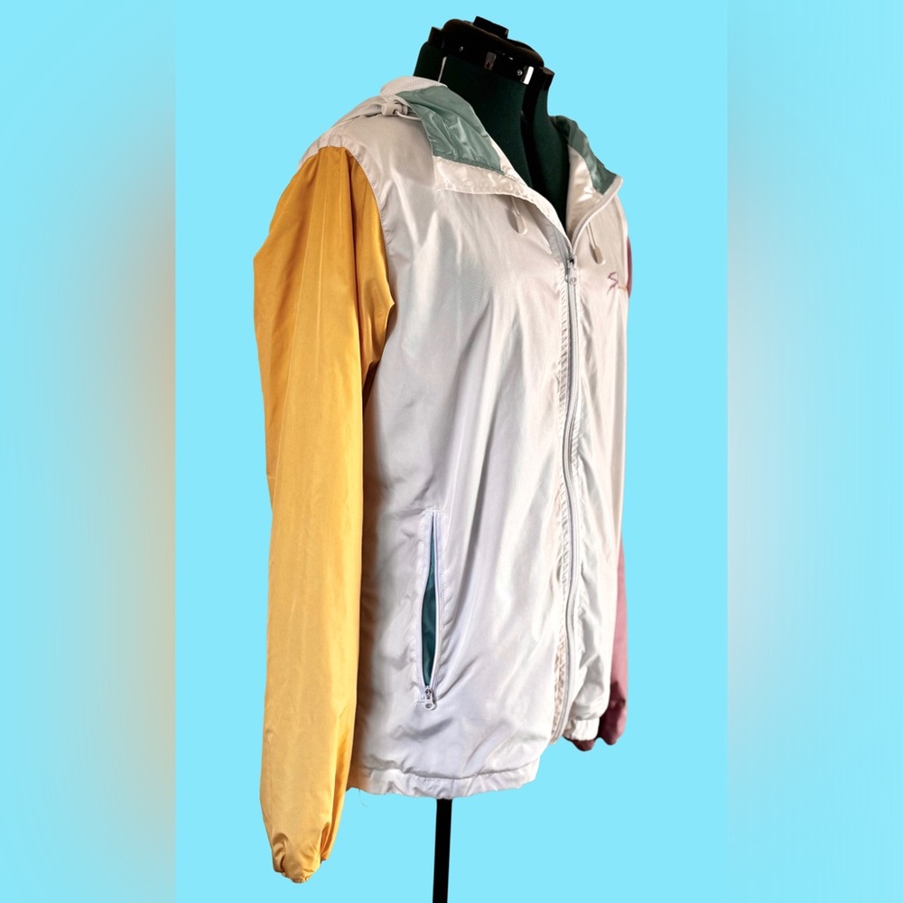 Slunks RARE Color Block Windbreaker Limited Release Men’s Size M - Picture 3 of 16